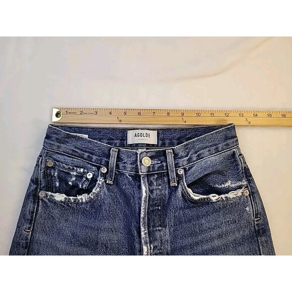 AGOLDE 90s Straight Jeans Imagine Wash Sz 23 | It-Girl Denim - Picture 8 of 13